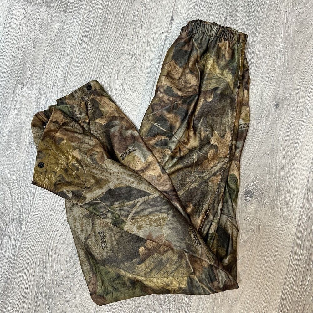 Mad Dog Gear Stearns Camo Pants Mens Size L Advantage Timber Hunting Fishing